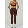Женский спортивный комплект Leggings + Top model 156